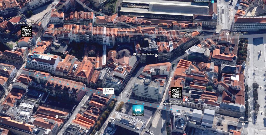 Porto Cinema Apartments Bagian luar foto